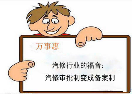 机动车专项维修业户备案指南 场地、设备与人员要求详解