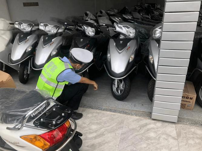 揭阳交警开展专项整治行动 紧盯机动车修理与电动自行车维修门店